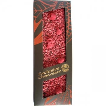 Exclusive chocolate s malinami hořká