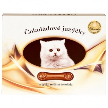 Čokoládové jazýčky mléčné