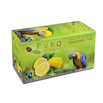 Puro čaj s citrónem 25x2g